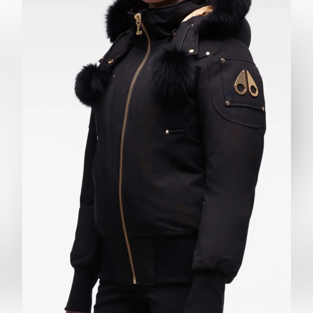 Moose knuckles bomber jacket
